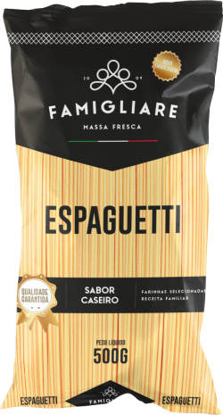 Massa Fresca Espaguetti 500g