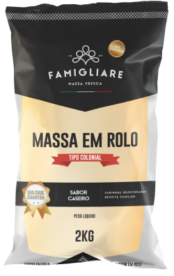 Massa Rolo 21cm 2kg